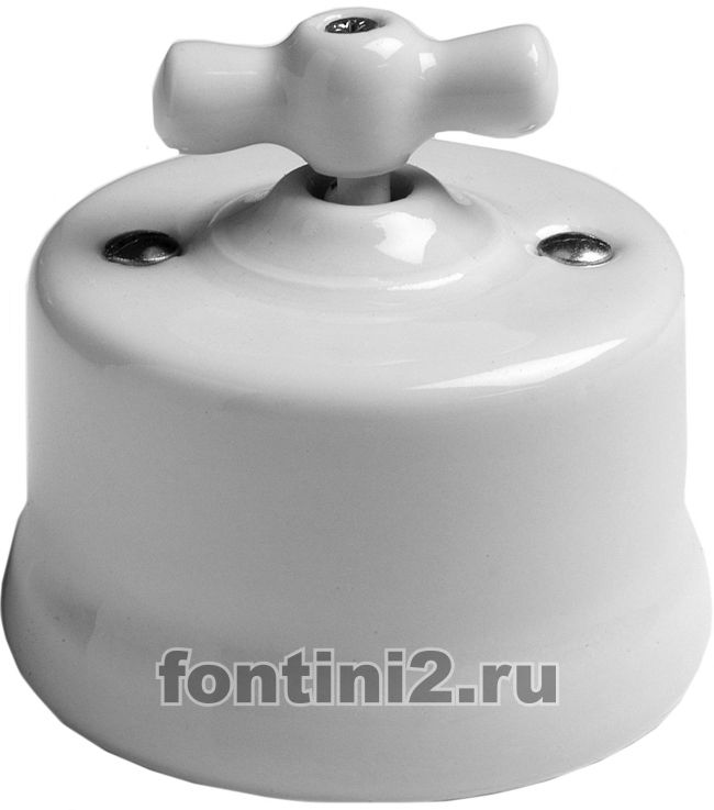 Выключатели Fontini перекрёстные (белая керамика) Выключатели Fontini перекрёстные (белая керамика)