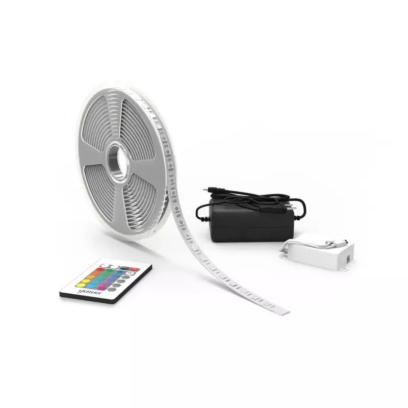  Gauss Basic   LED 5050/60 12V 12W/m 780lm/m RGB 10mm IP65 5m 1/50