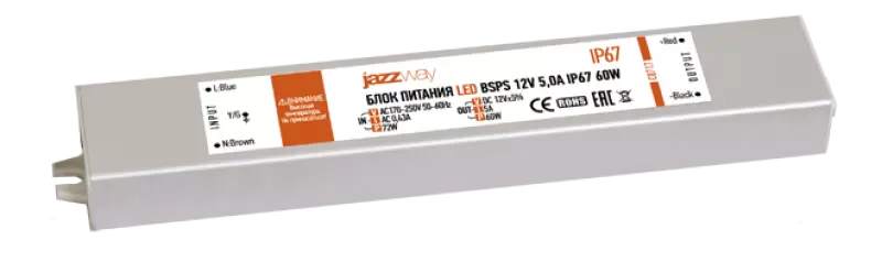 Jazzway  BSPS 12V5,0A=60W  IP67