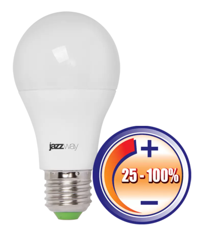 Jazzway   (LED)  d60 E27 220 12 220-230  -  3000 