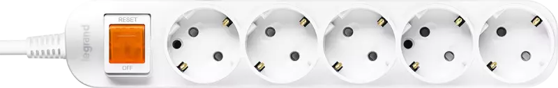 Anam Legrand e-Fren 5 Удлинитель с выключателем, шнур 1.5м, 16A, 250V Anam Legrand e-Fren 5 Удлинитель с выключателем, шнур 1.5м, 16A, 250V