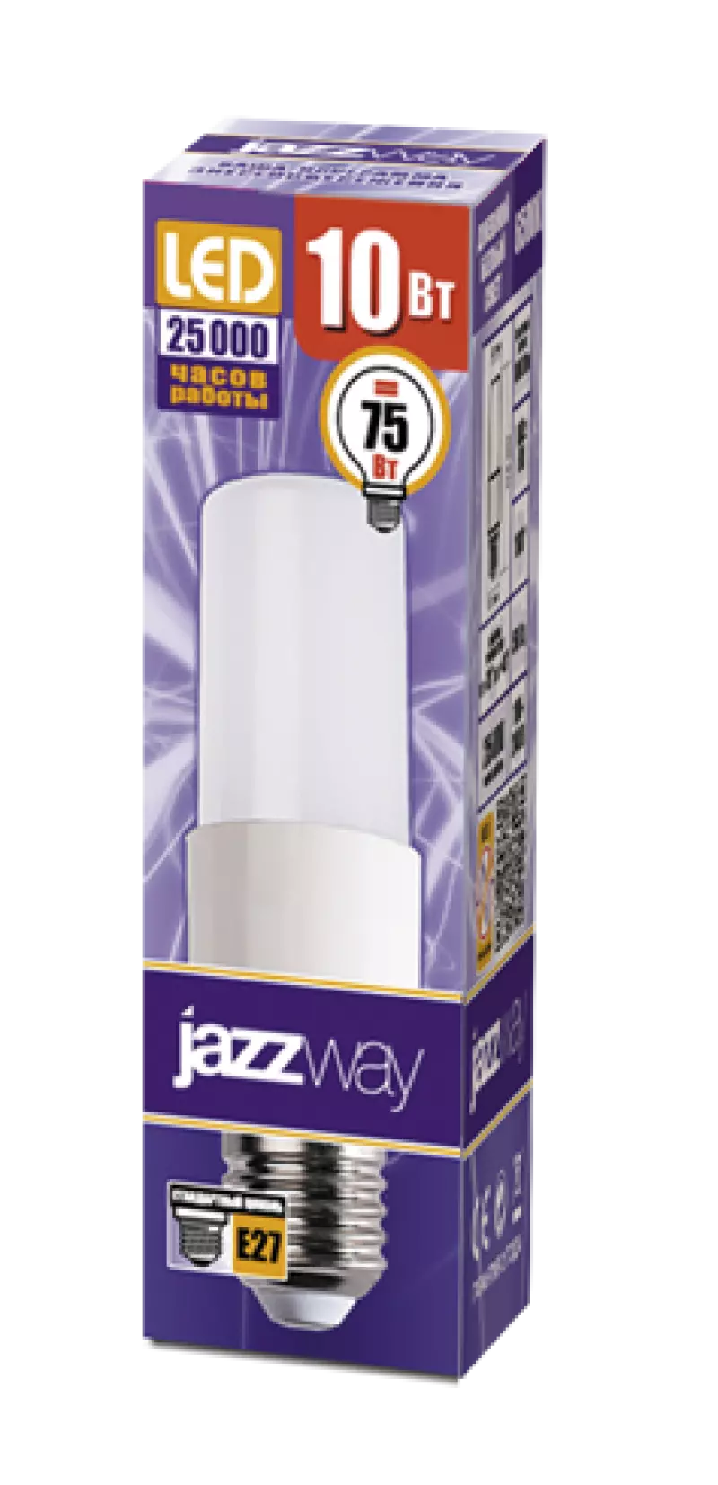 Jazzway  PLED-T32/115 10W E27 6500K 800Lm 100-240V