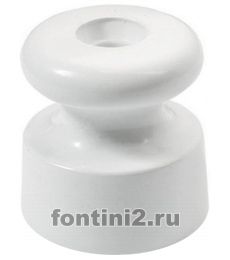 Изолятор белый (керамика) Изолятор белый (керамика)